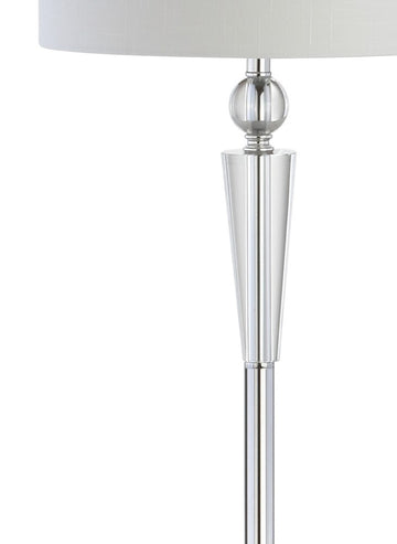 Reese 59.5" Crystal LED Floor Lamp - JONATHAN Y